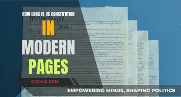 The US Constitution: A Lengthy Modern-Day Read
