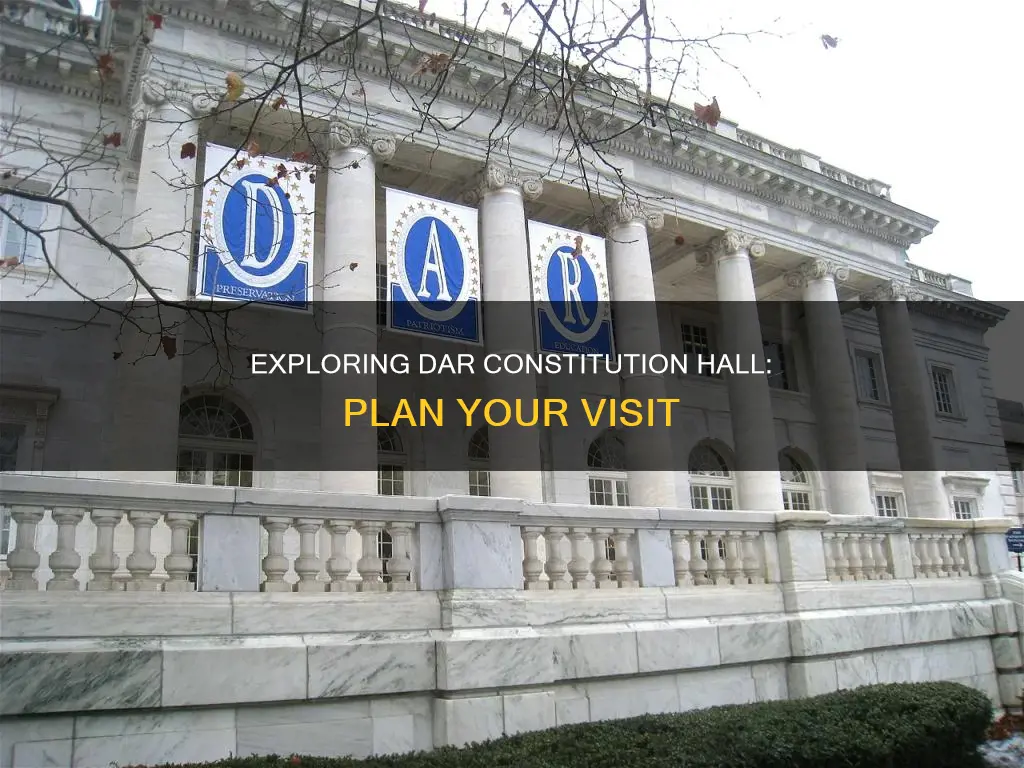 how long to plan to visit dar constitution hall museum
