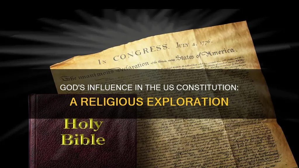 how mant times is god referenced in the us constitution