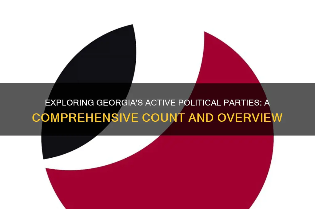 how many active political parties are there in georiga