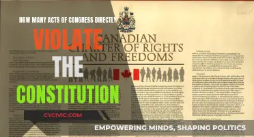 Congressional Acts: Constitutional Violations?
