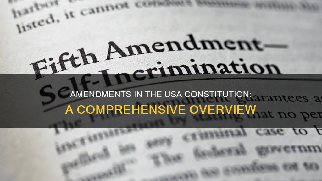 how many amedements in the constitution of usa