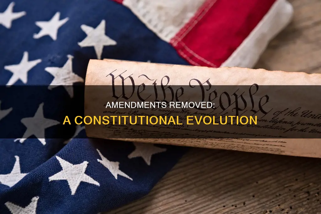 how many amendmants have been removed from the constitution