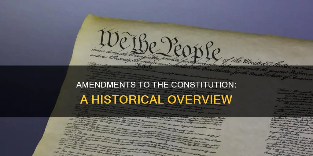 how many amendmentgs are there to the constitution