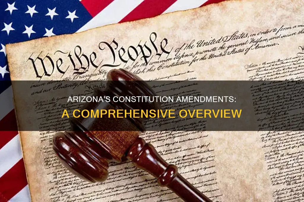 how many amendments are in the arizona constitution