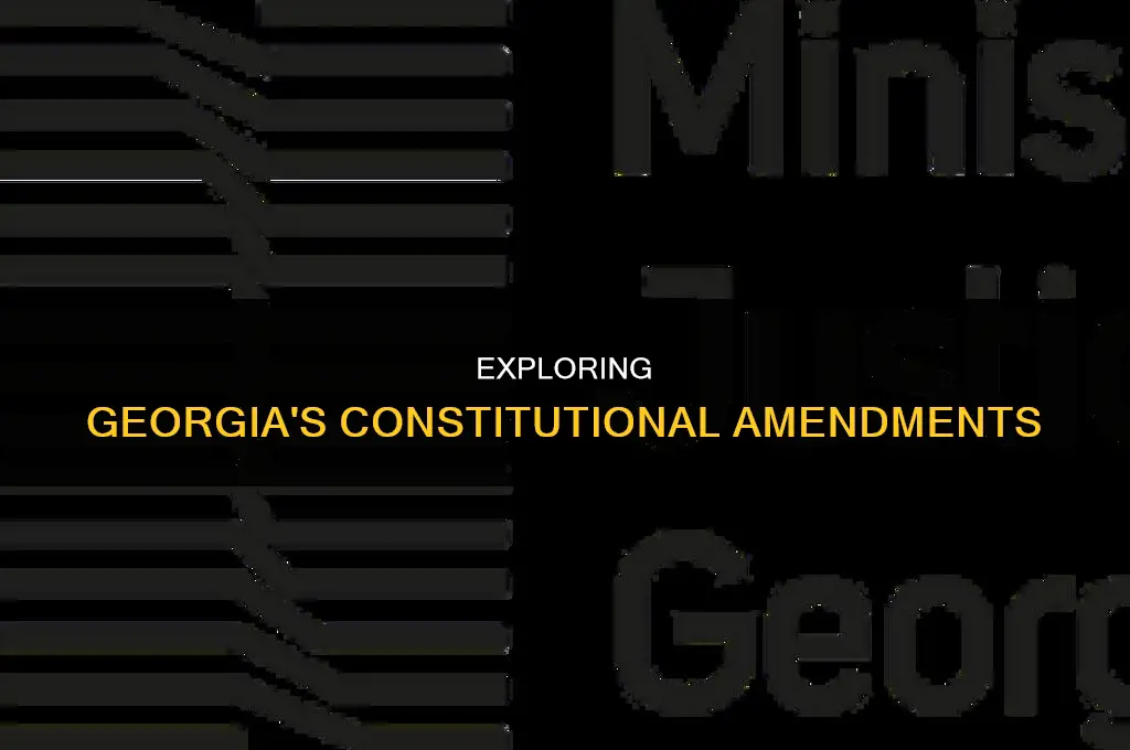 how many amendments are in the georgia constitution