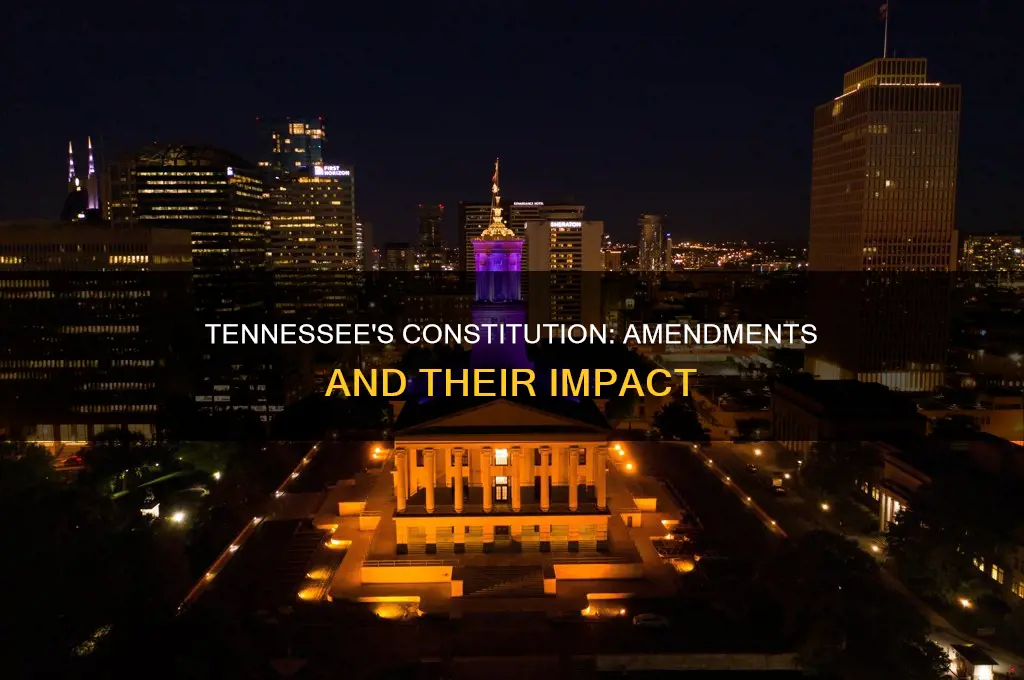 how many amendments does the tennessee constitution have