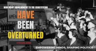 Amendments Overturned: How Many Reversals to the Constitution?