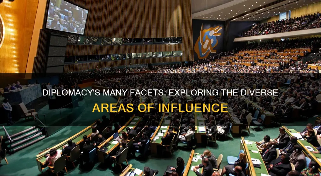 how many areas in diplomacy