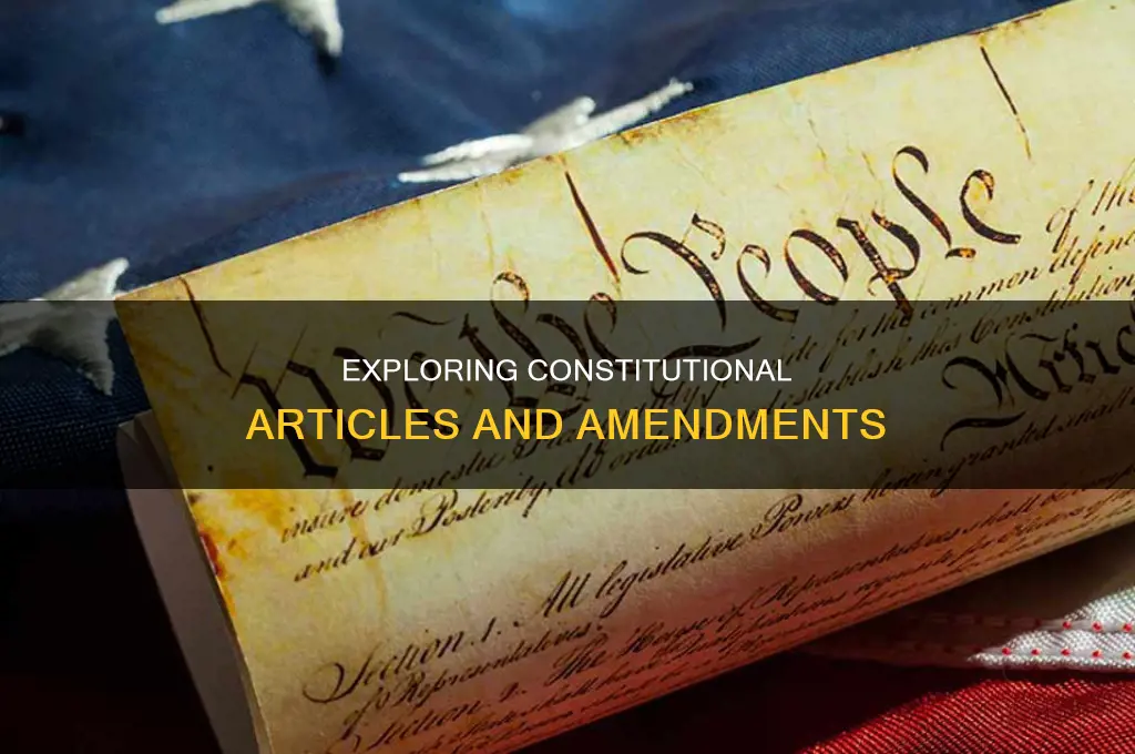 how many articles and amendments are in the constitution