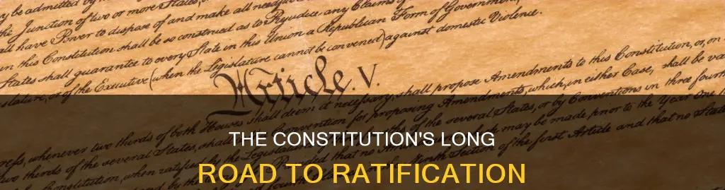 how many attempts did it take to write the constitution