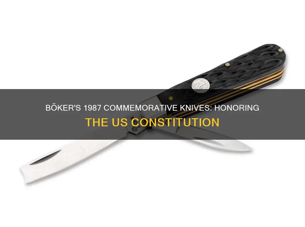 how many böker 1987 congress 200th anniversary of our constitution