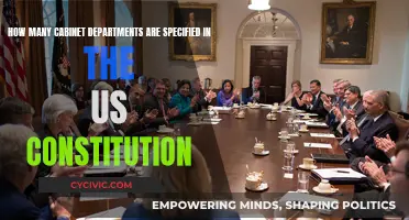 The US Constitution's Cabinet Departments: How Many?