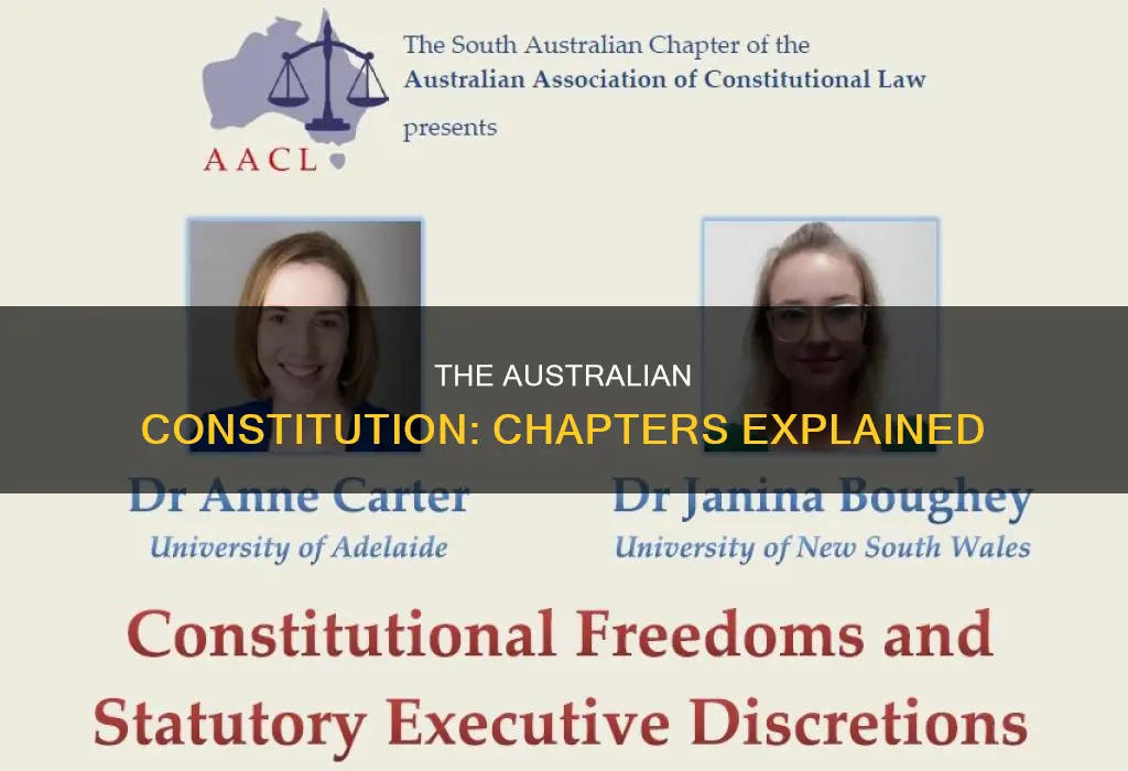 how many chapters are in the australian constitution