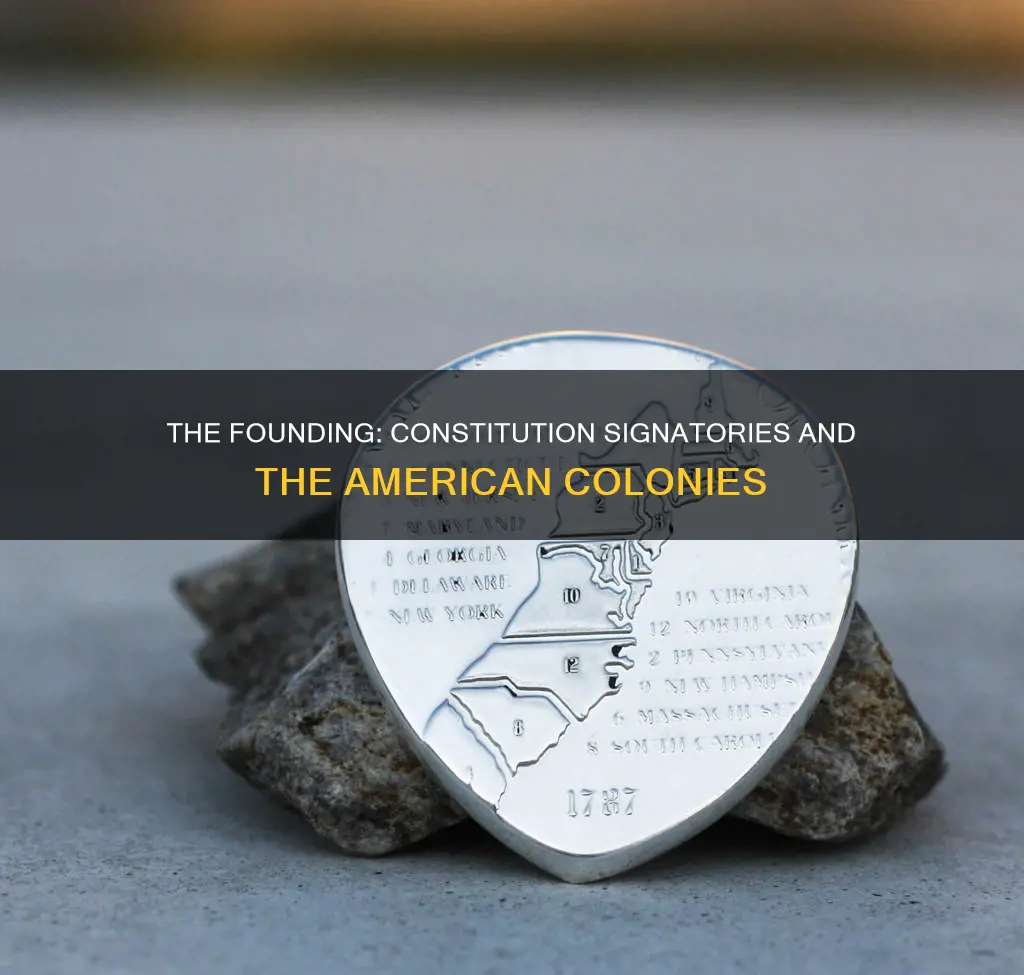 how many colonies signed the constitution