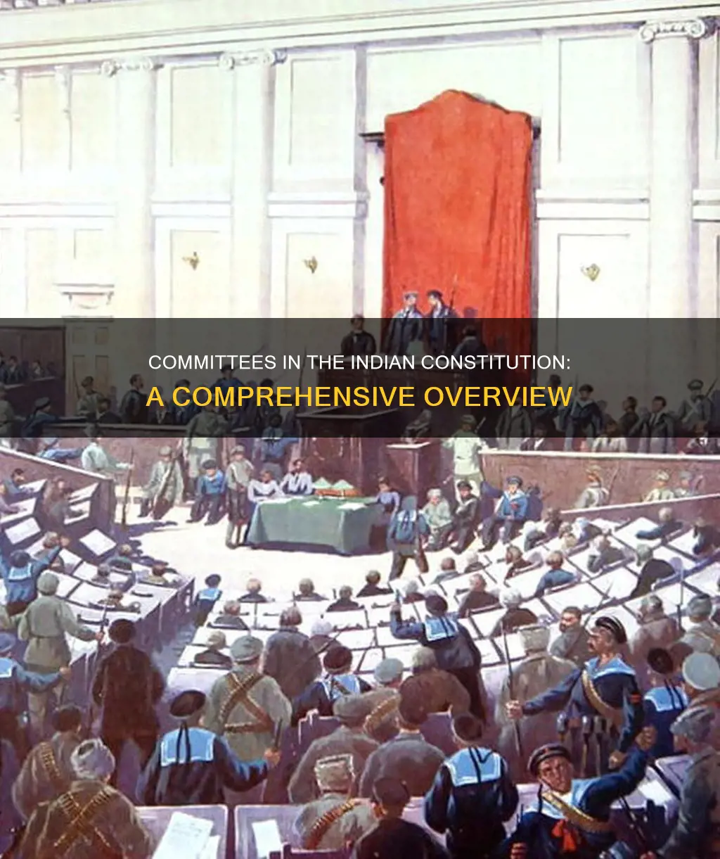 how many committee in indian constitution