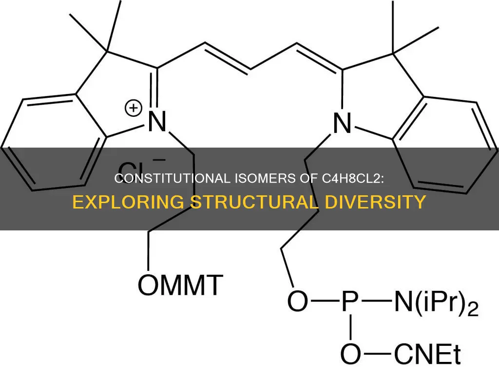 how many constitutional isoers are in r c4h8cl2