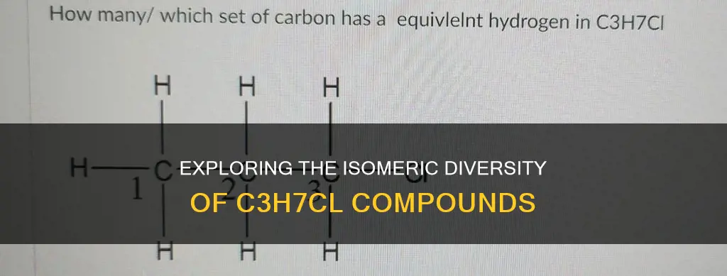 how many constitutional isomers are possible for c3h7cl