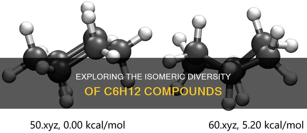 how many constitutional isomers are possible for the formula c6h12