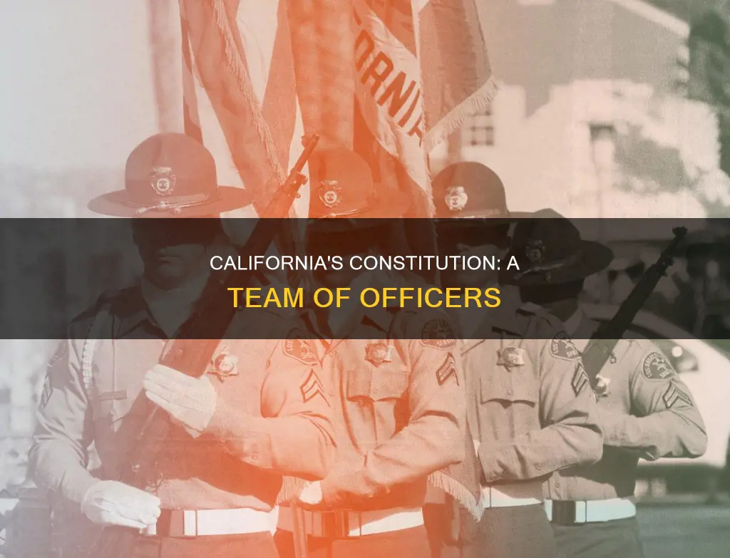 how many constitutional officers are there in california