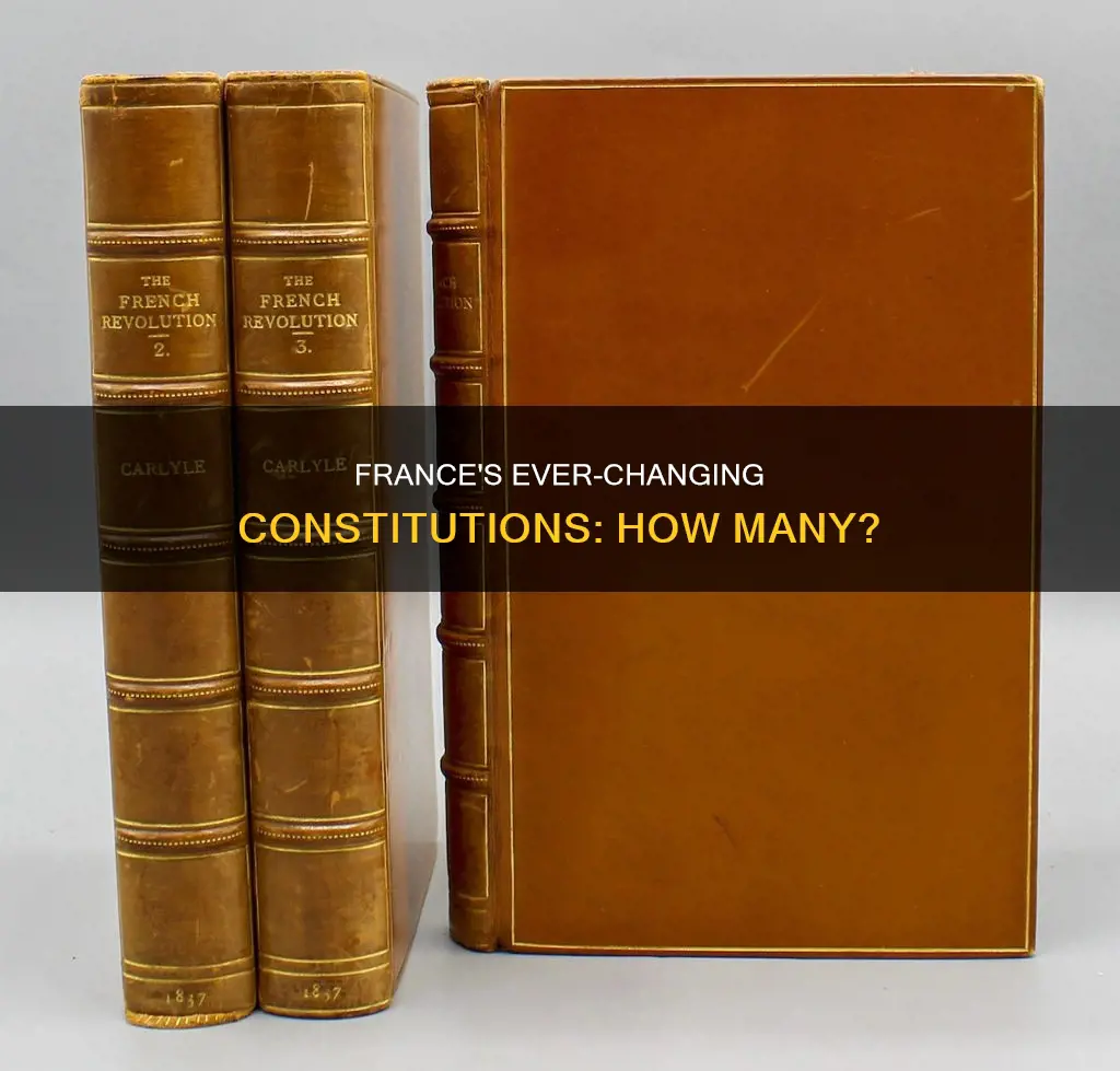how many constitutions did france have in 8 years