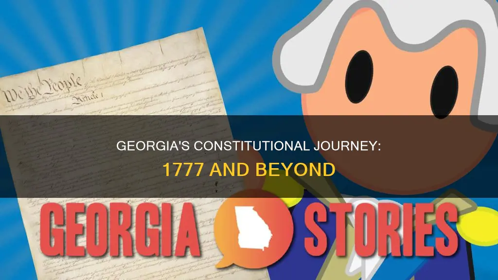 how many constitutions did georgia have in 1777