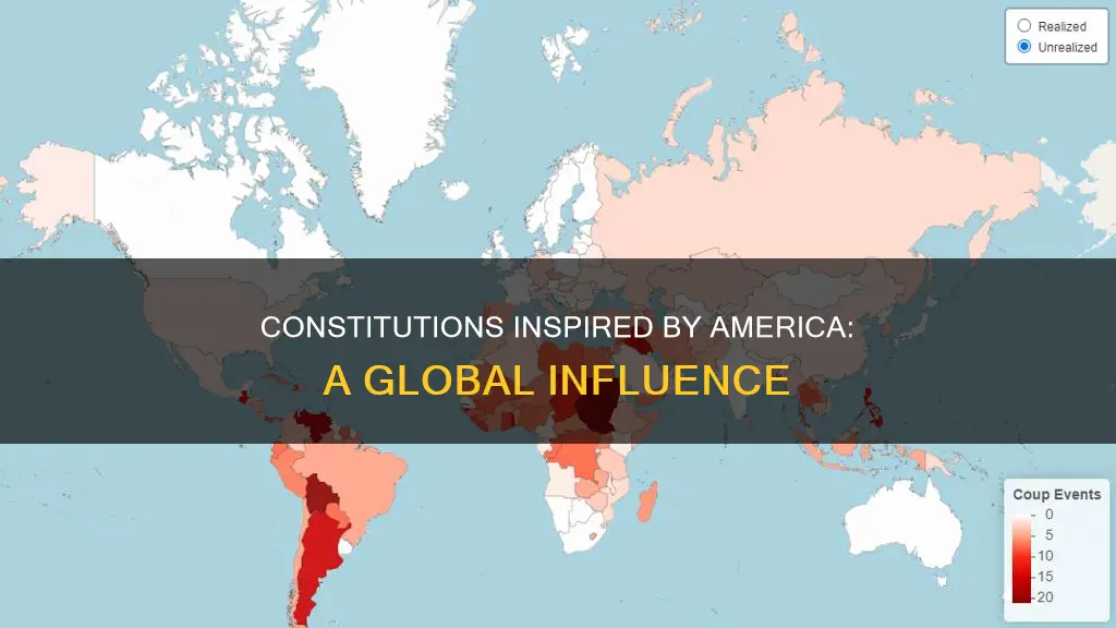 how many countries have a constitution like america