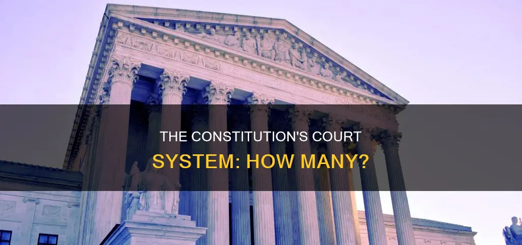 how many courts are created by the constitution