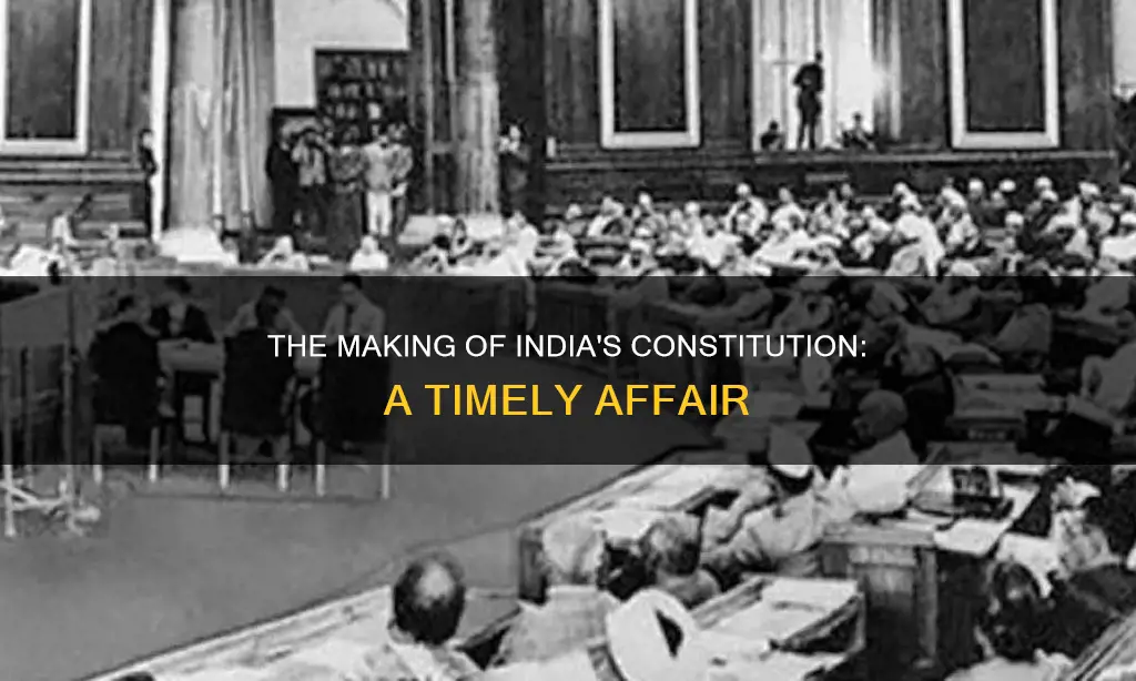 how many days to complete constitution of india