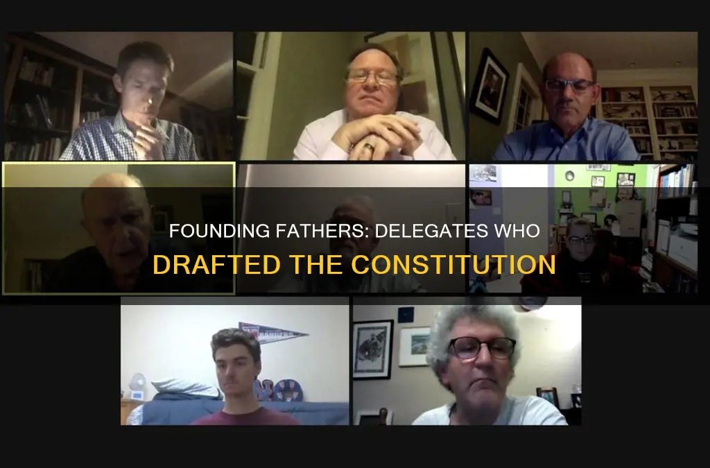 how many delegates meet to write the constitution