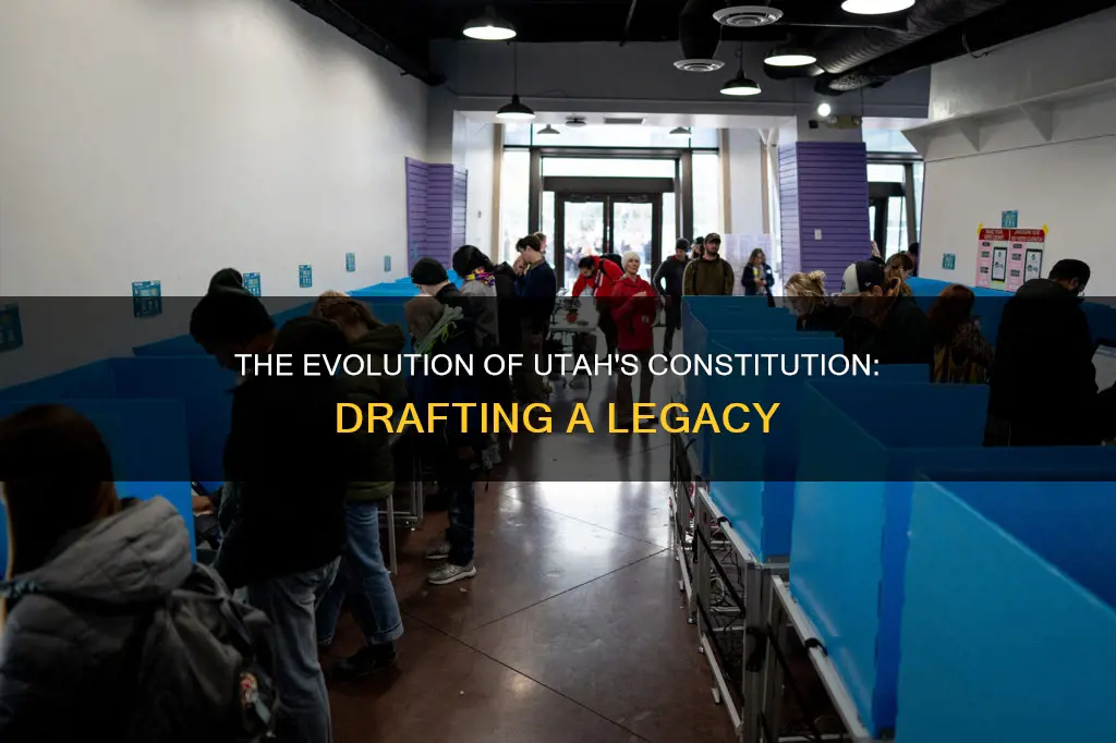 how many drafts were made of the utah constitution