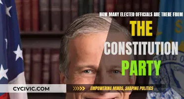 Elected Officials: Constitution Party's Presence