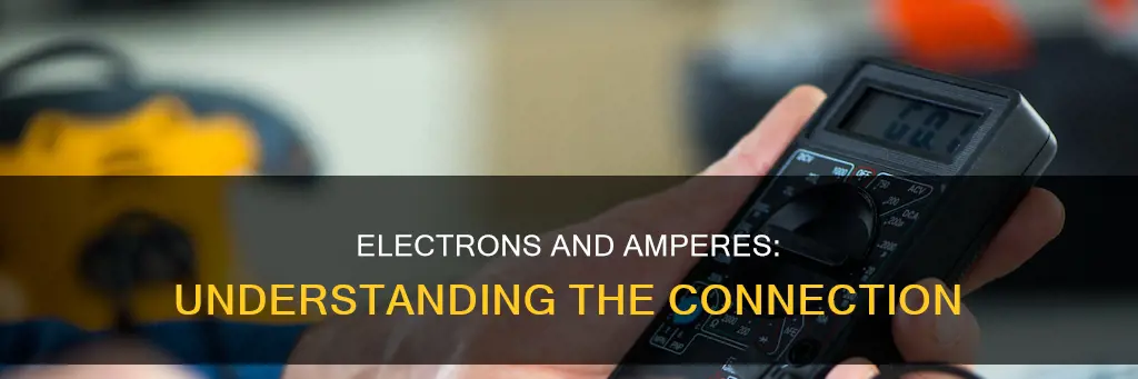 how many electrons constitute a current of one ampere