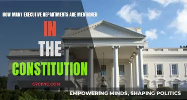 Executive Departments: The Constitution's Mentioned Number