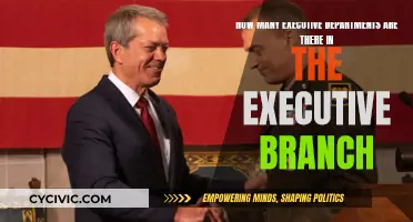 Executive Branch: How Many Departments Does It Have?