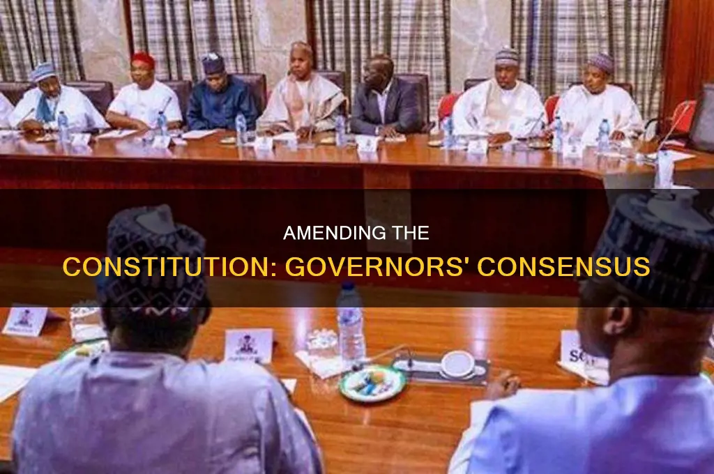 how many governors to amend constitution