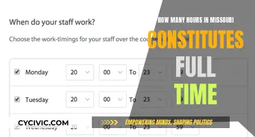 Full-Time Work in Missouri: Hour Requirements