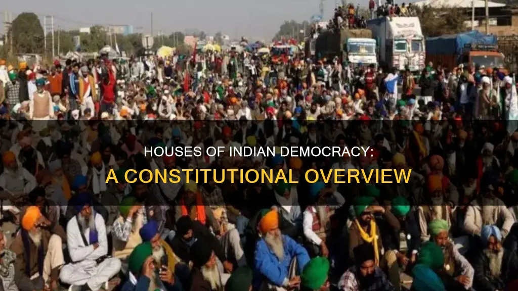 how many houses are there in indian constitution