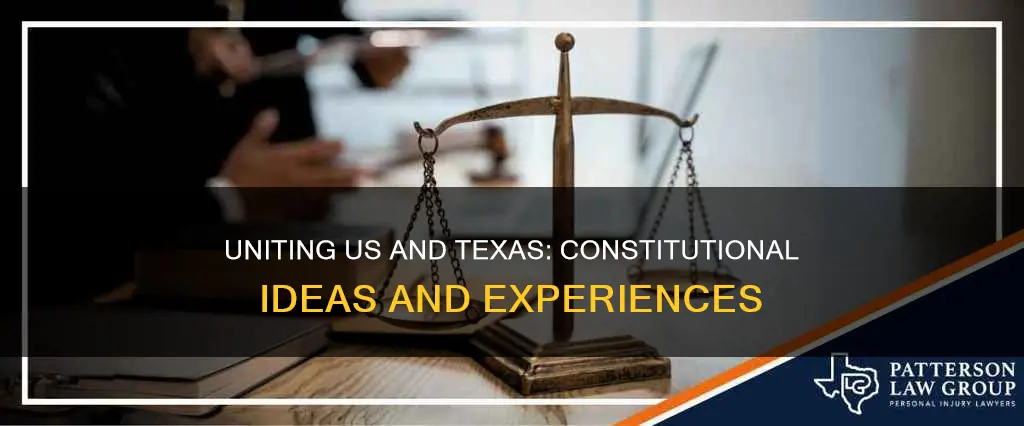 how many ideas unite the us and texas constitutional experiences