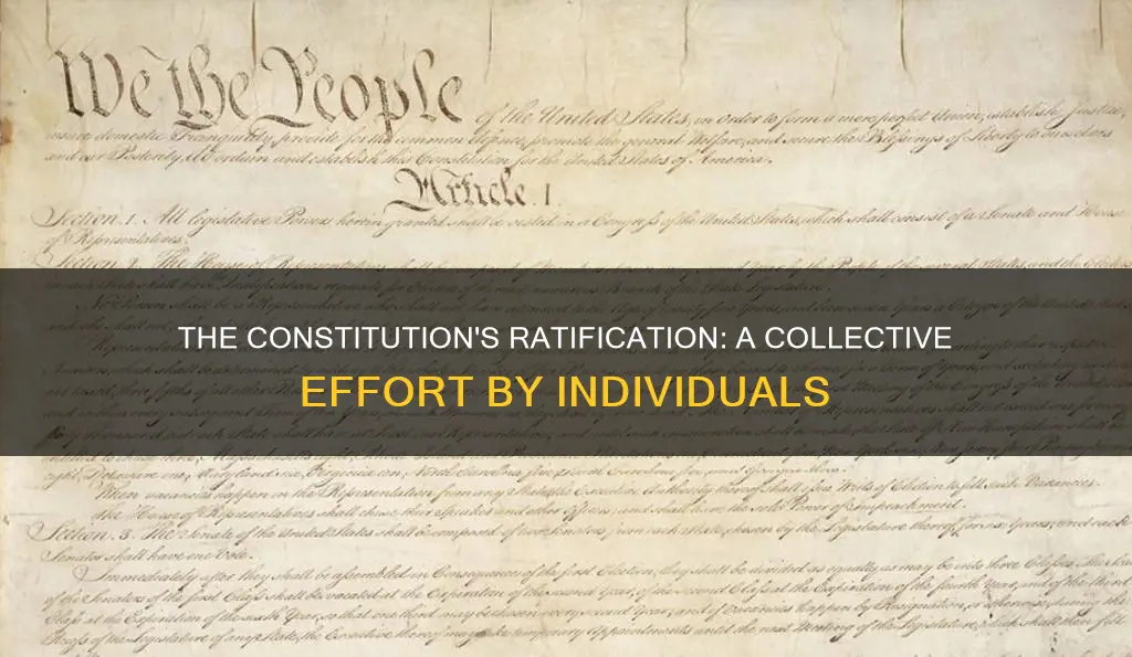 how many individuala ratified the constitution
