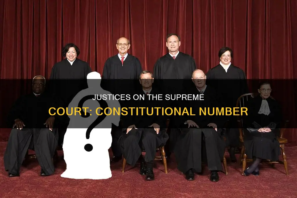 how many justices are on the supreme court constitution