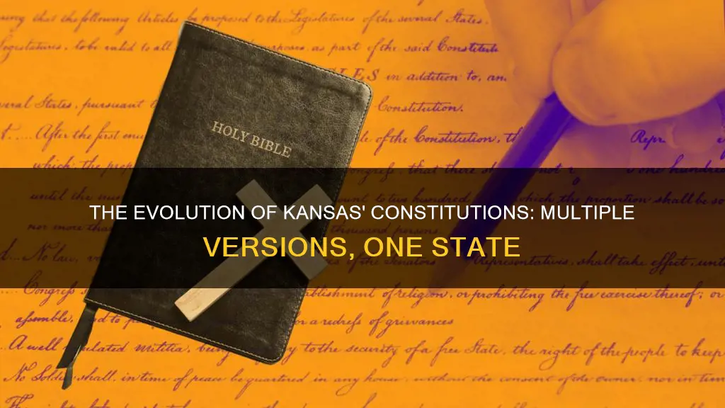 how many kansas constitutions were written
