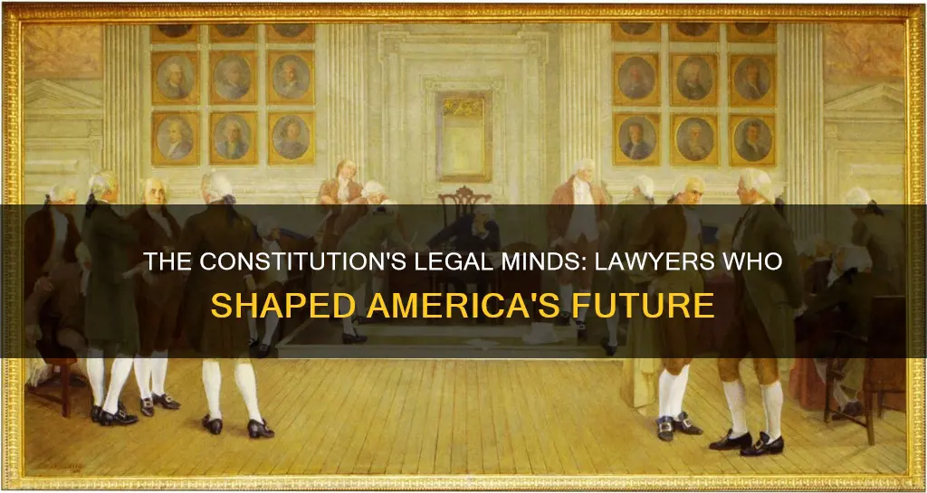 how many lawyers signed the constitution