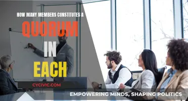 A Quorum: How Many Members Make It?