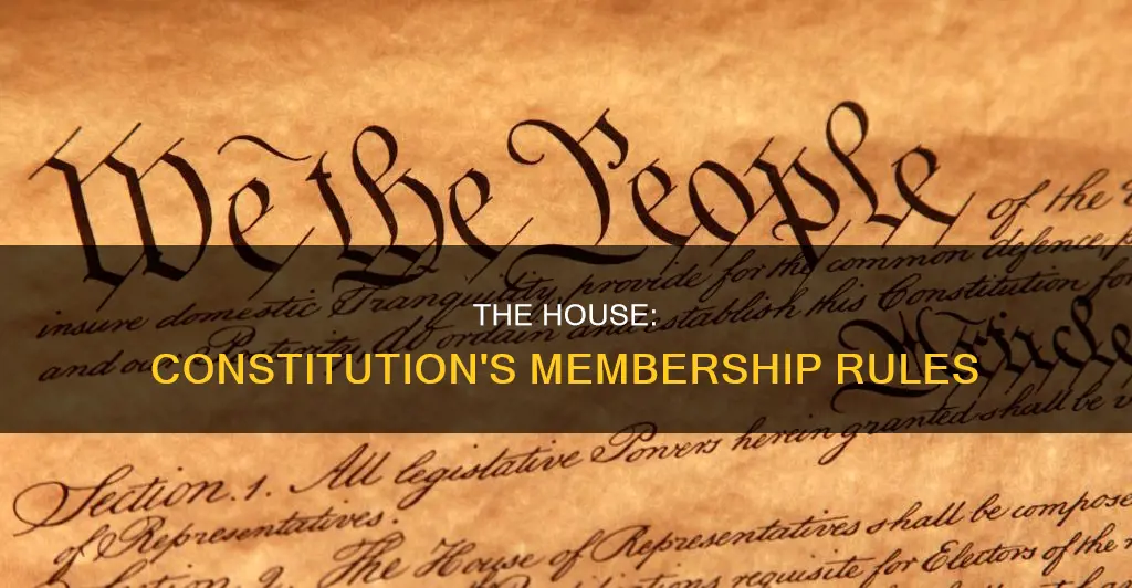 how many members of the house in constitution