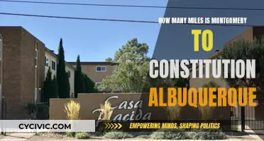 Exploring Albuquerque: Miles from Montgomery to Constitution