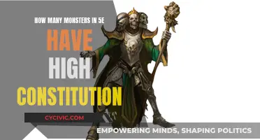 Monsters with High Constitution in 5e: A Comprehensive Overview