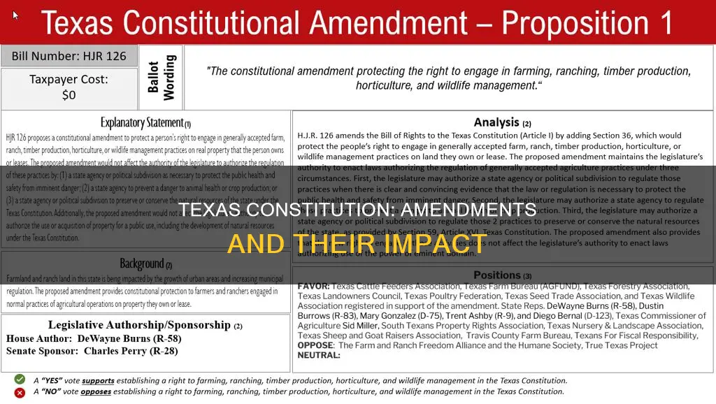 how many more times has the texas constitution