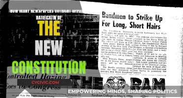 Newspapers Against the Constitution: How Many?
