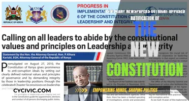 Newspapers Against the Constitution: A Historical Opposition